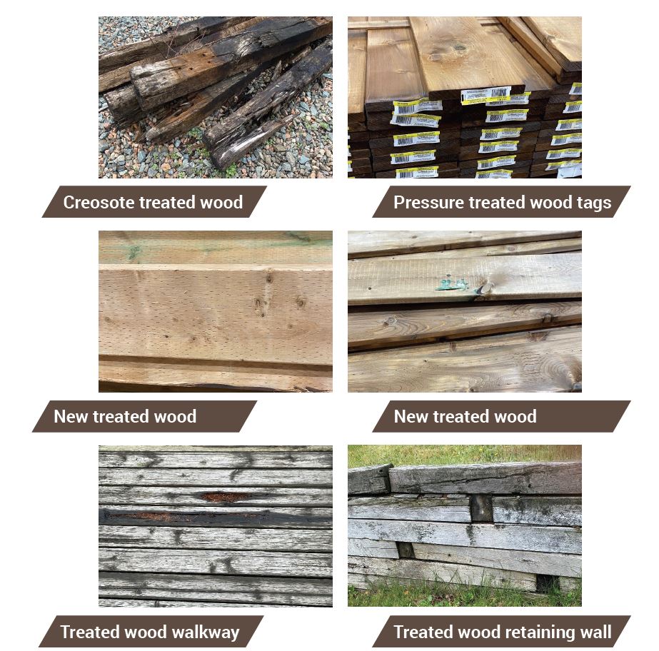 treated wood