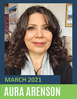 March 2021 Volunteer of the Month - Aura Arenson