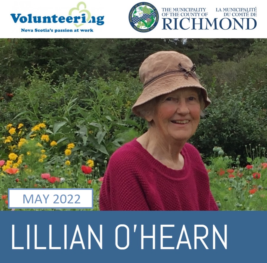 May 2022 Volunteer of the Month - Lillian O'Hearn